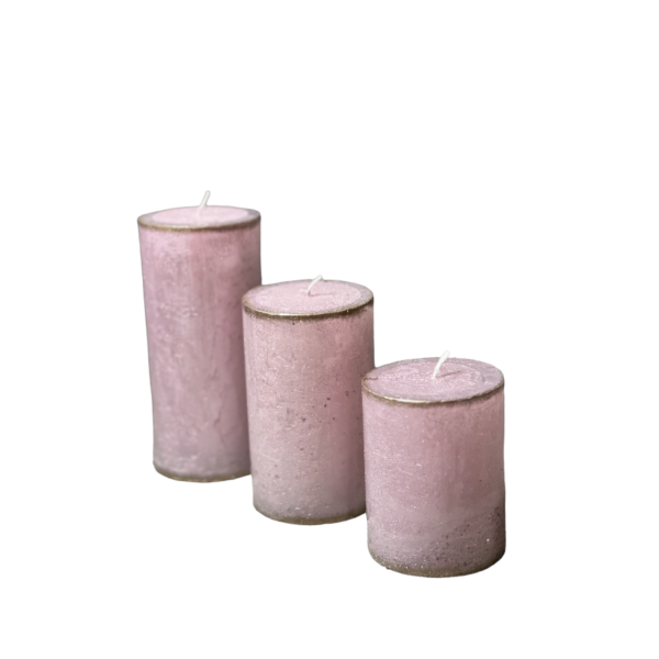ŚWIECA RUSTIC PATYNA 4 KOLORY 70X115