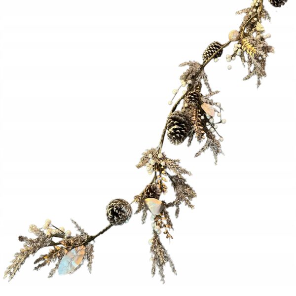 GIRLANDA DEKORACJA OZDOBA SZYSZKA 150CM