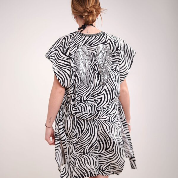 KIMONO PLAŻOWE SKRZYDŁA NARZUTKA TUNIKA