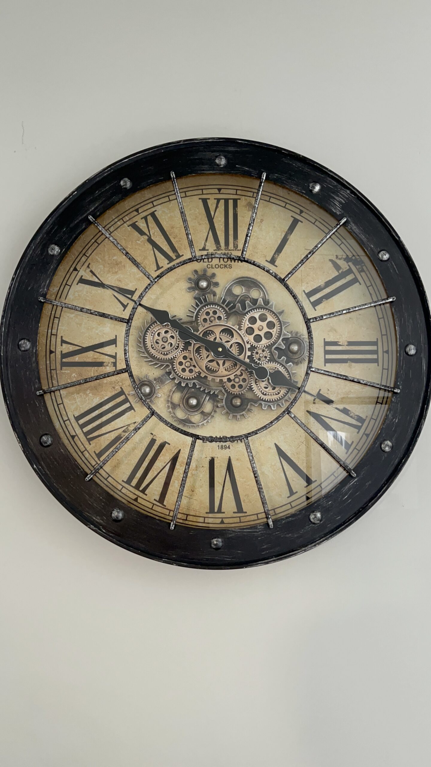 DUŻY ZEGAR ŚCIENNY ZEGAR NA ŚCIANĘ 80 CM - obrazek 10