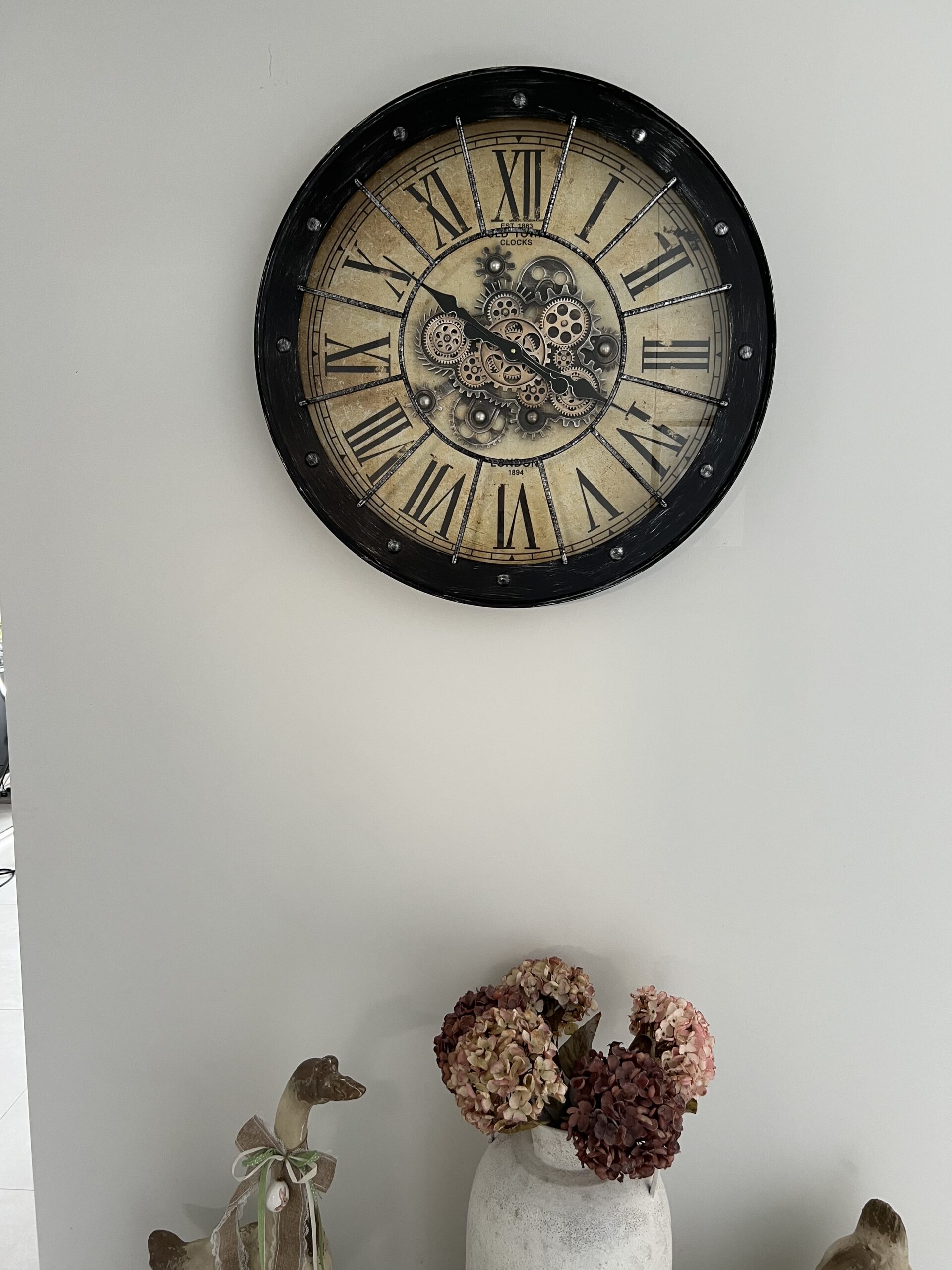 DUŻY ZEGAR ŚCIENNY ZEGAR NA ŚCIANĘ 80 CM - obrazek 12