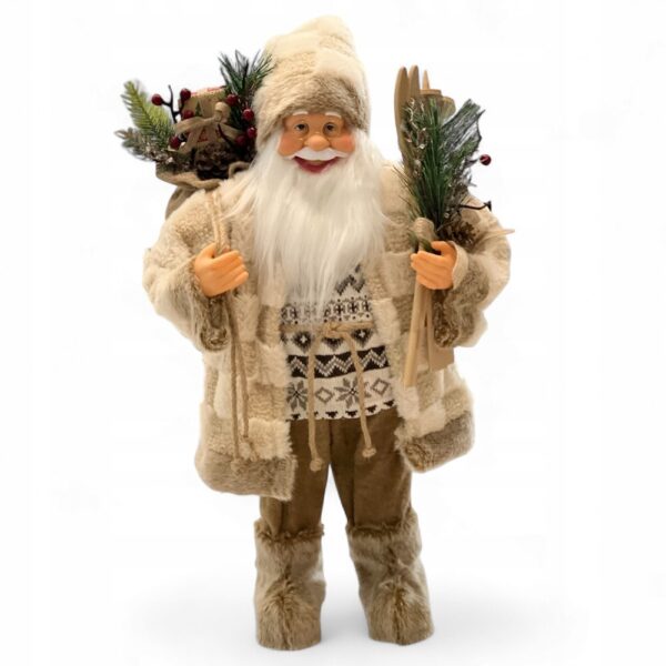 MIKOŁAJ DEKORACJA ŚWIĄTECZNA OZDOBA BOŻONARODZENIOWA 61 CM