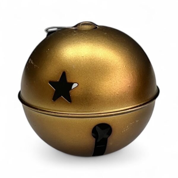 DEKORACJA ŚWIĄTECZNA KOMPLET 3 SZTUK ZŁOTA KULA BOMBKA 11,5 CM