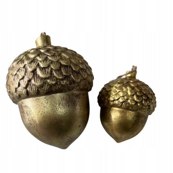 ZAWIESZKA ŚWIĄTECZNA ZŁOTY ZOŁĄDŹ DEKORACJA ŚWIĄTECZNA ZESTAW 2 SZTUKI