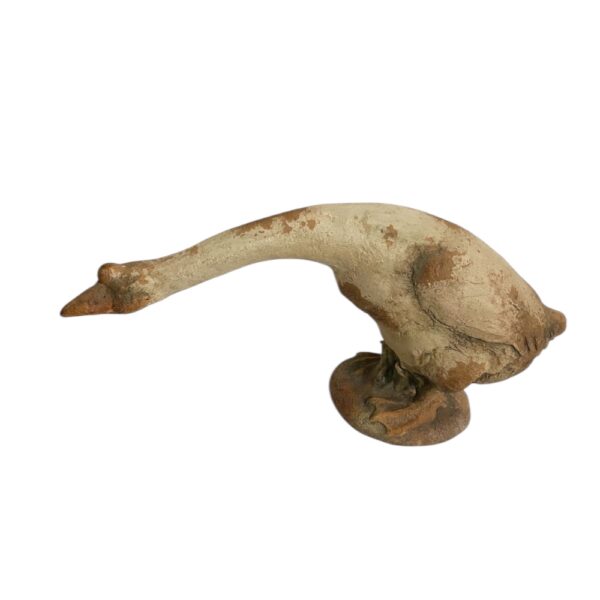 OZDOBA WIELKANOCNA DUŻA GĘŚ W STYLU VINTAGE