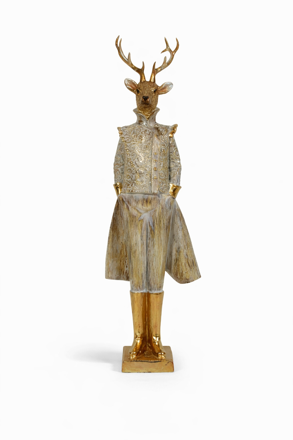 RENIFER FIGURKA PANA RENIFERA DEKORACJA ŚWIĄTECZNA 43 CM