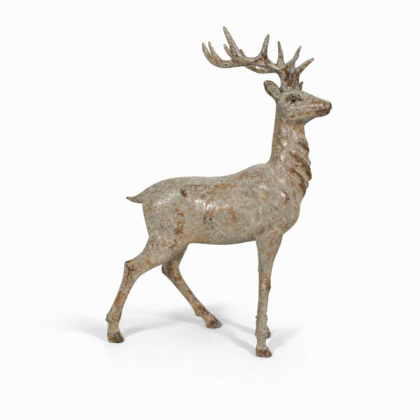 RENIFER ŚWIĄTECZNA FIGURKA DEKORACYJNA 44 CM