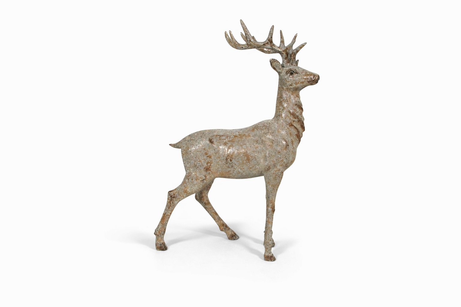 RENIFER ŚWIĄTECZNA FIGURKA DEKORACYJNA 44 CM